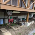 ベランダ下